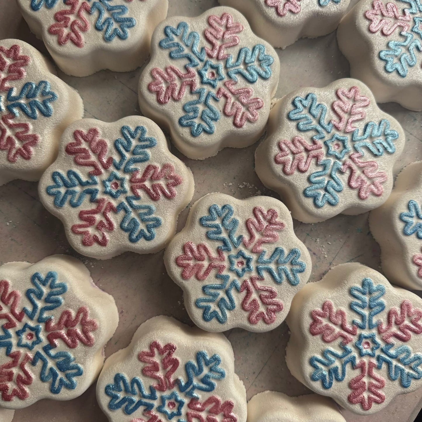 Snowflake Bath Bomb