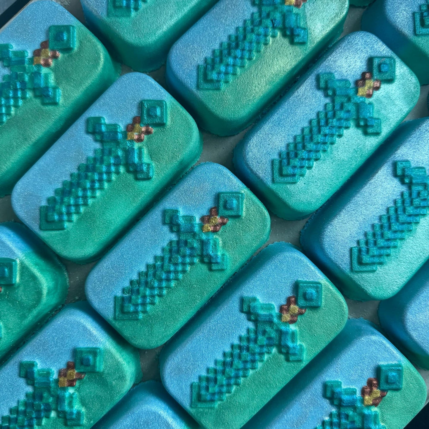 Mine Sword Bath Bomb