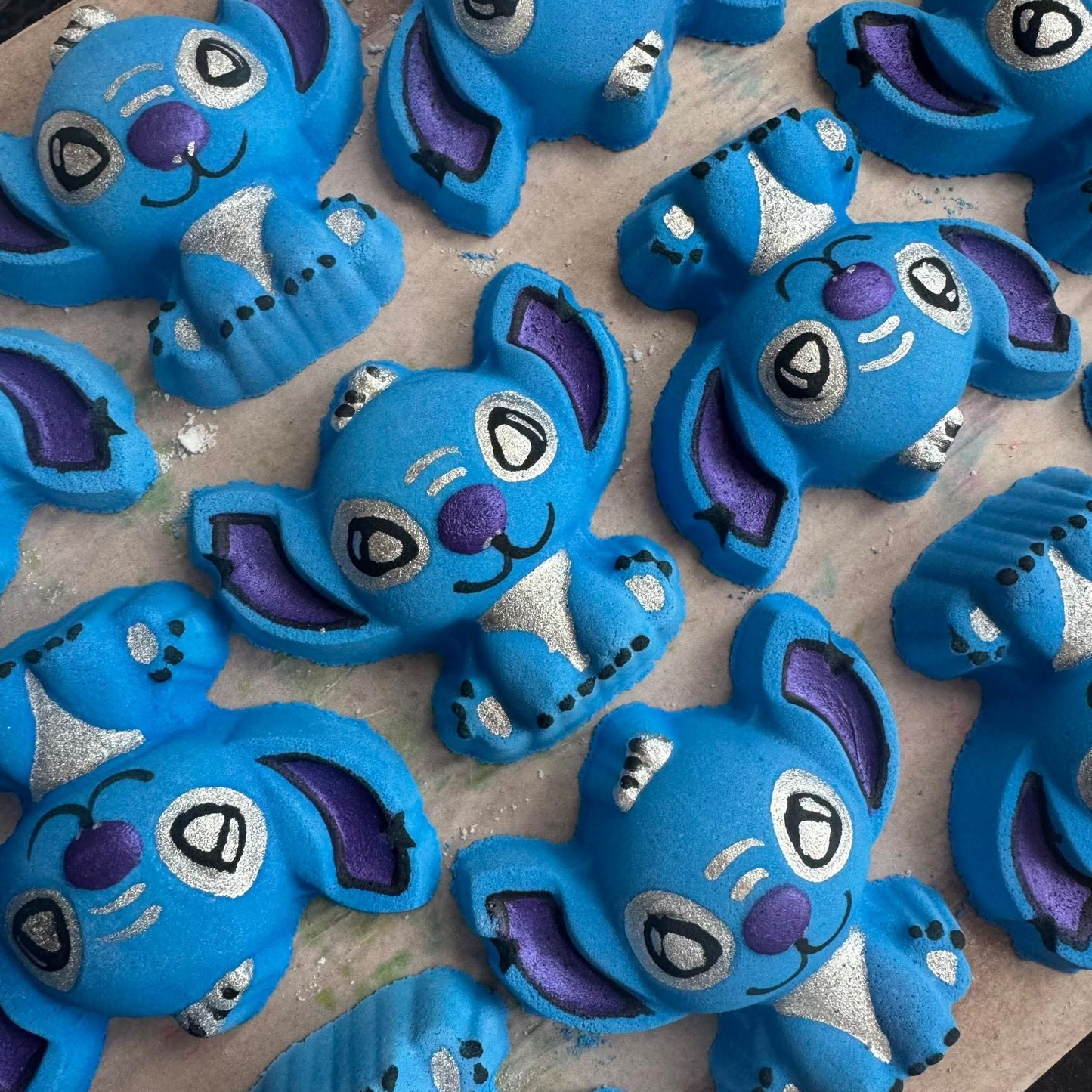 Blue Alien Bath Bomb