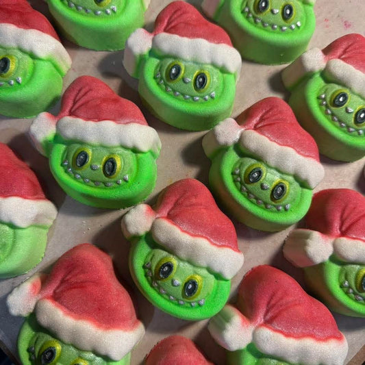 Green Xmas Laboo Bath Bomb
