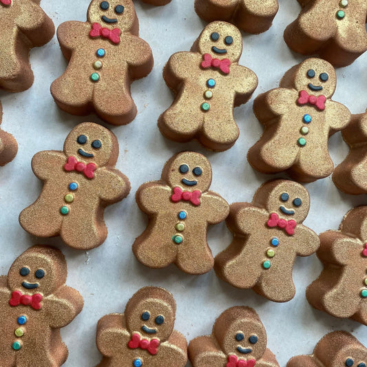 Gingerbread Man Bath Bomb
